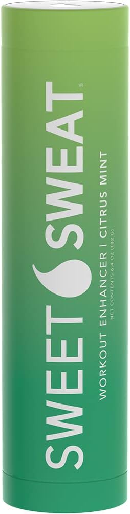 Sweet Sweat Workout Enhancer Roll-On Gel Stick - Citrus Mint - Makes You Sweat Harder and Faster, Use with Sweet Sweat Waist Trimmer