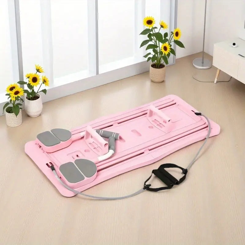 Pink Foldable At Home Pilates Board