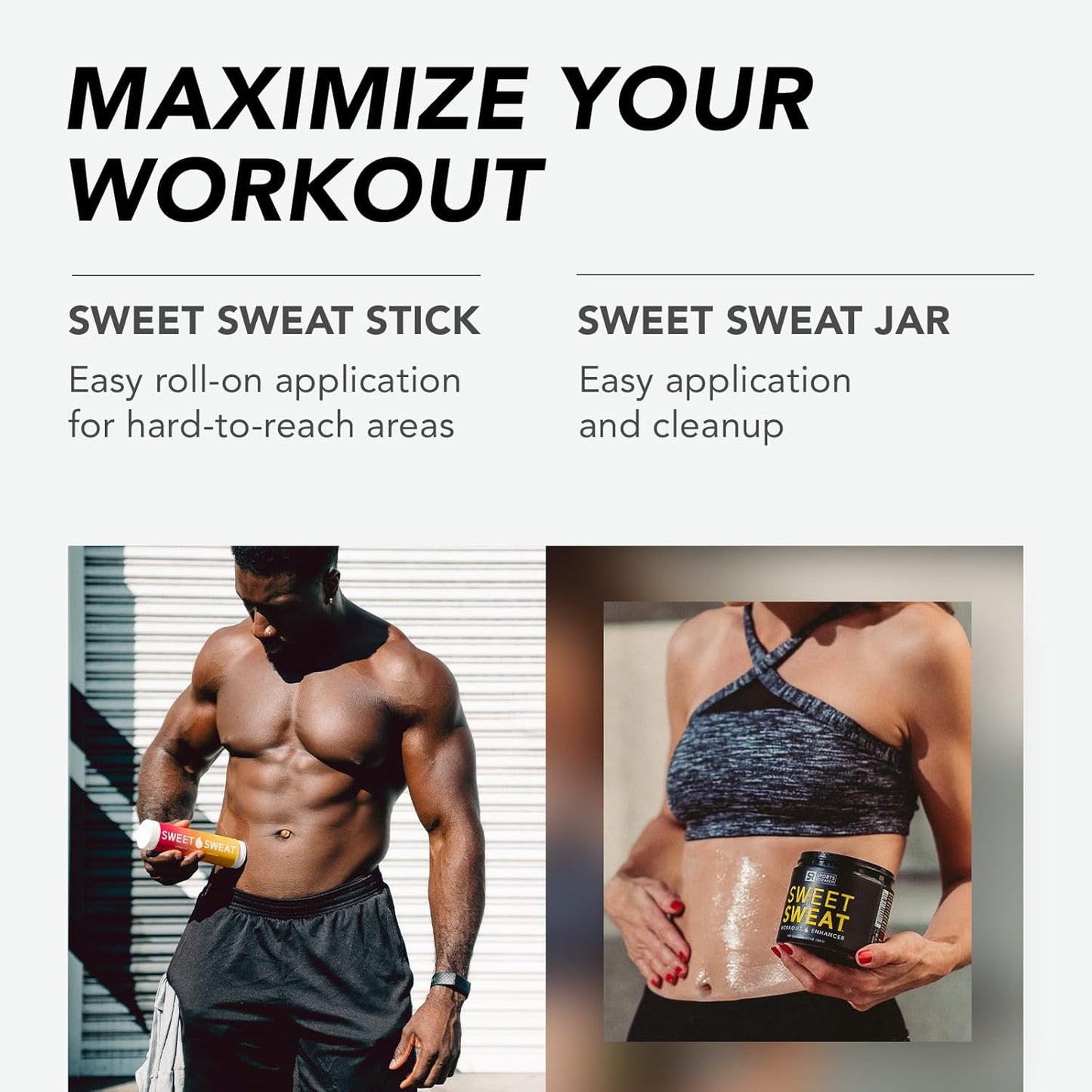 Sweet Sweat Workout Enhancer cream- 13.5 oz Jar