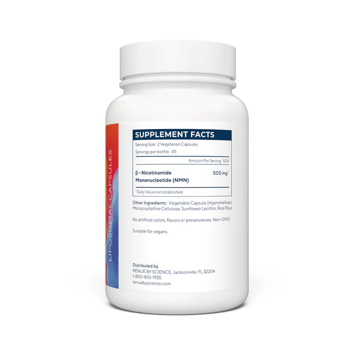 NMN (Nicotinamide Mononucleotide, Liposomal) Renue By Science