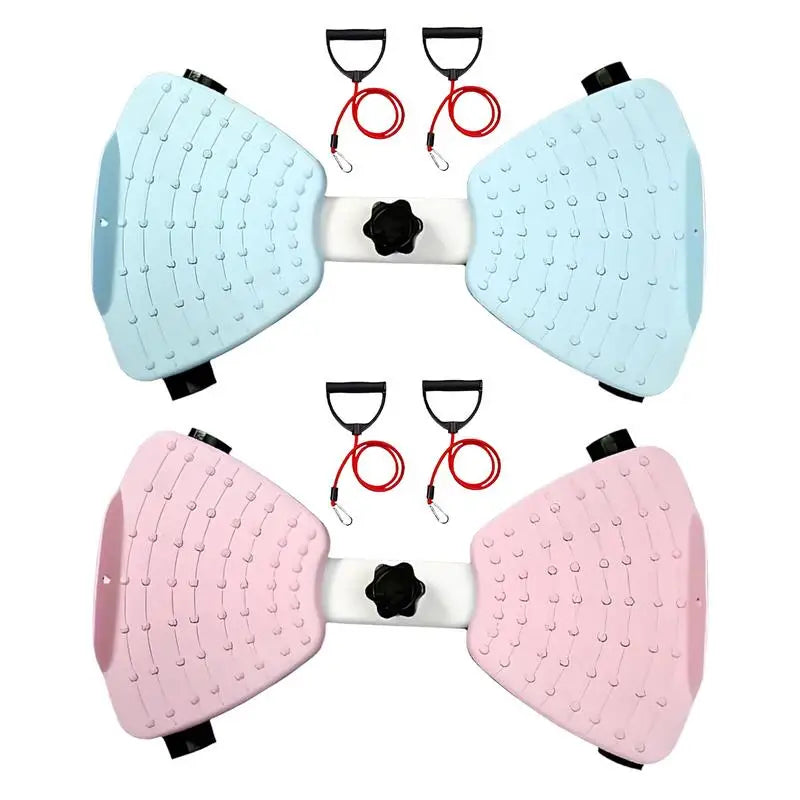 Exercise Twist Board Workout Waist Twisting Board With Bands