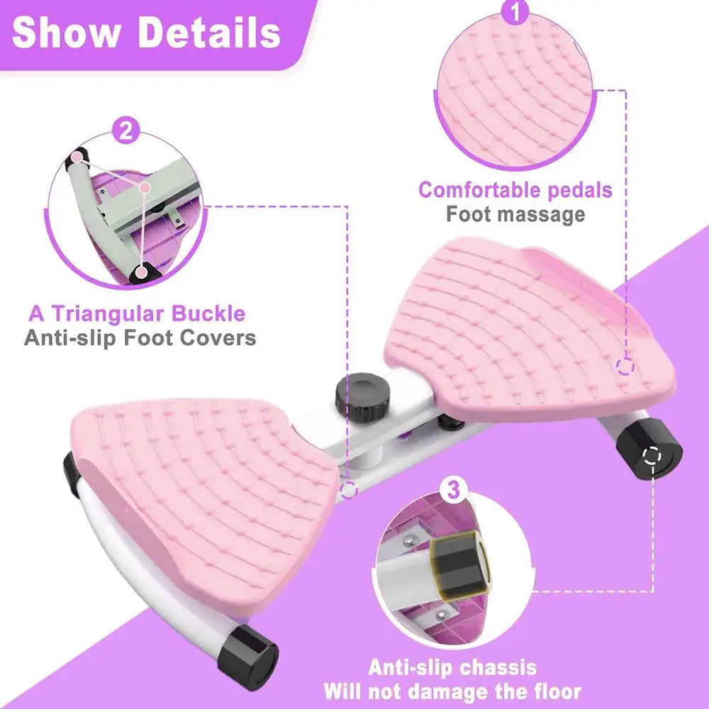 Exercise Twist Board Workout Waist Twisting Board With Bands