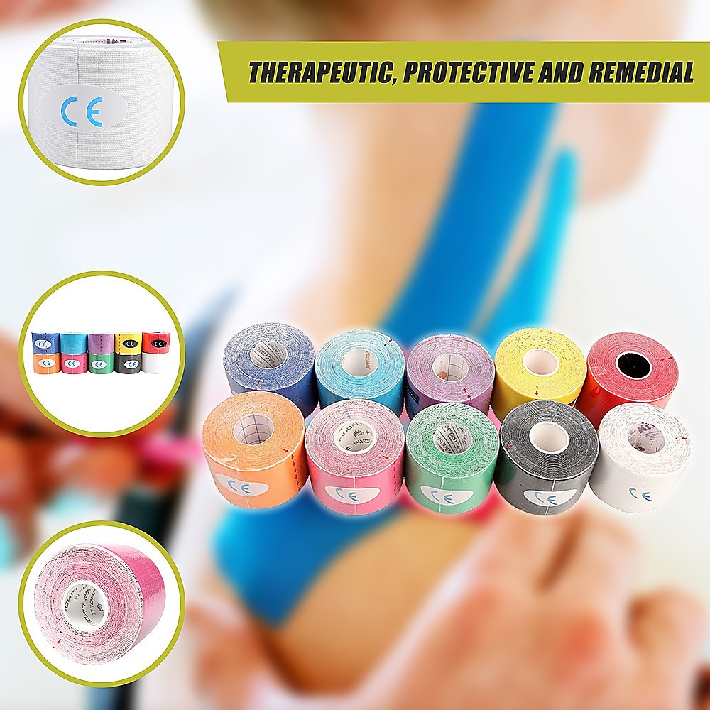 10x 5Mx5CM of Waterproof Sports Tape