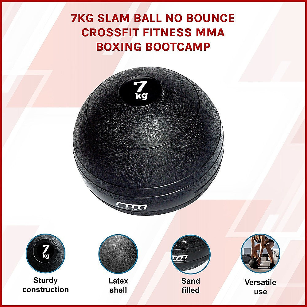 7kg Slam Ball No Bounce Crossfit Fitness MMA
