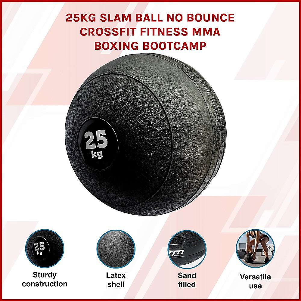 25kg Slam Ball No Bounce Crossfit MMA