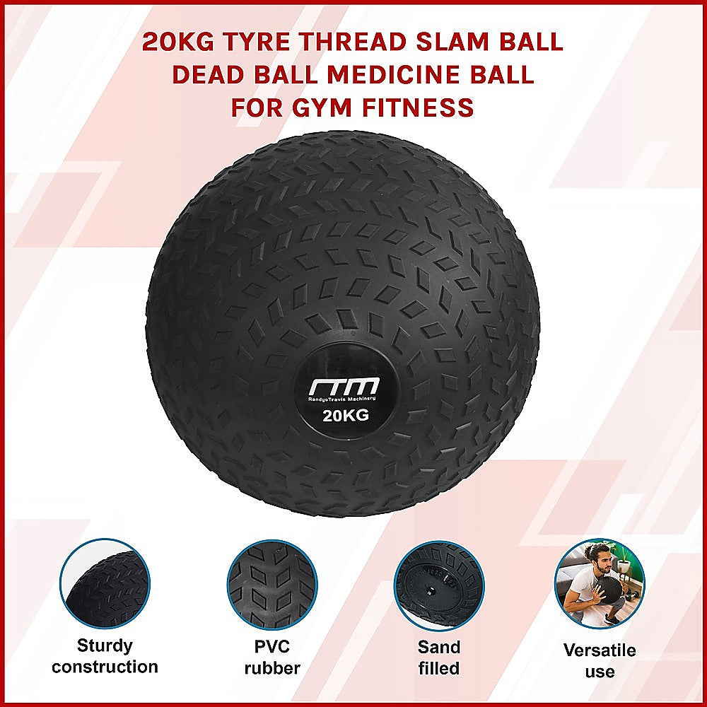 20kg Tyre Thread Slam Ball Dead Ball Medicine Ball