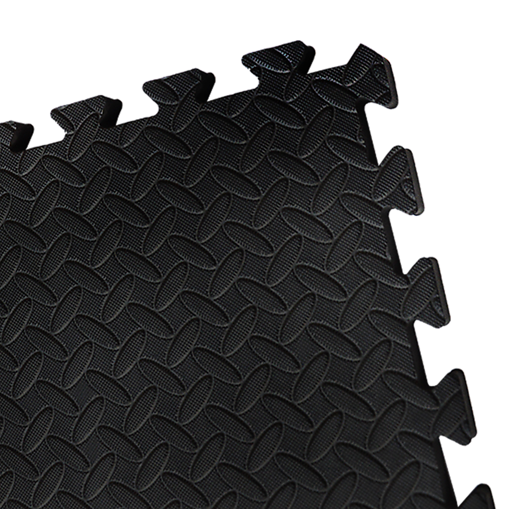 12 Tiles EVA Rubber Foam Gym Mat Flooring 60cm x 60cm 2.5cm