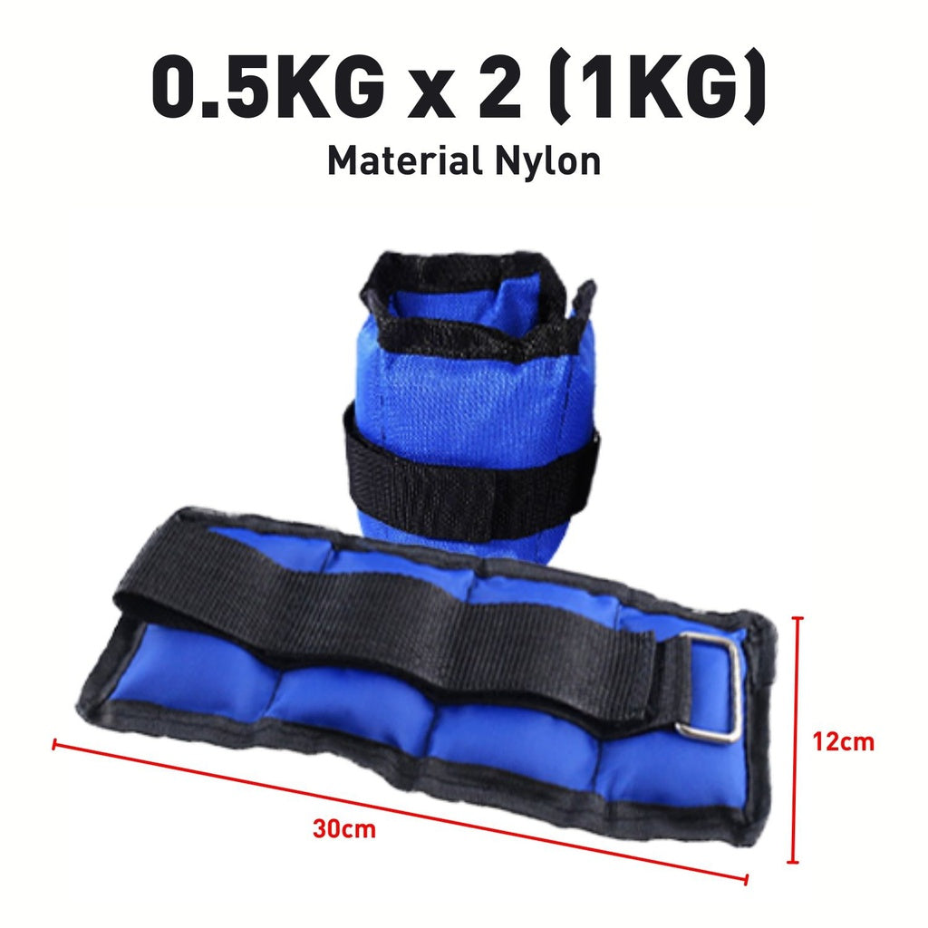 VERPEAK Nylon Ankle Weight 1kg (Bundle)