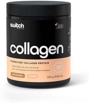 Switch Nutrition Collagen Switch Rich Chocolate Hair Skin Nails Gut Recovery Powder 938 g - view 5
