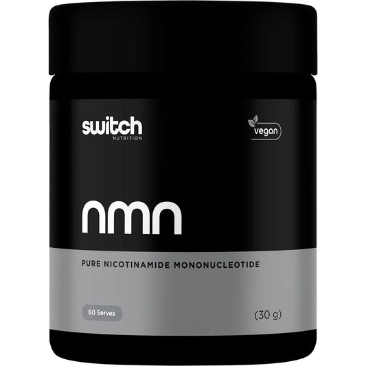 Switch Nutrition NMN Supplement Pure Nicotinamide Mononucleotide Powder 30g