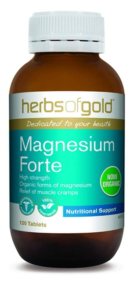 Herbs of Gold Organic Magnesium Forte 120 Tablets