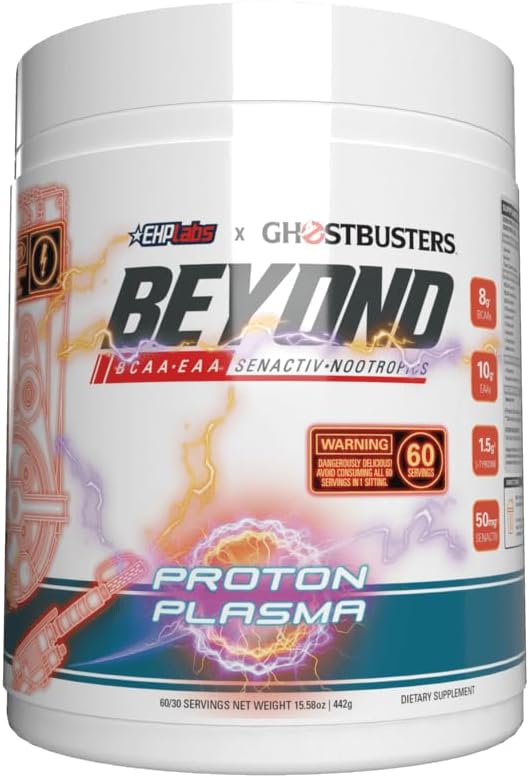 EHP Labs Beyond BCAA + EAA - 10g of Essential Amino Acids, Assists with Muscle Endurance, Recovery & Fatigue (Kiwi Strawberry)