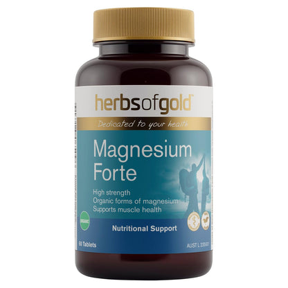 Herbs of Gold Organic Magnesium Forte 120 Tablets