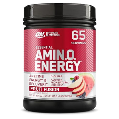 OPTIMUM NUTRITION Amino Energy, Concord Grape, 65 Serves, 585 g