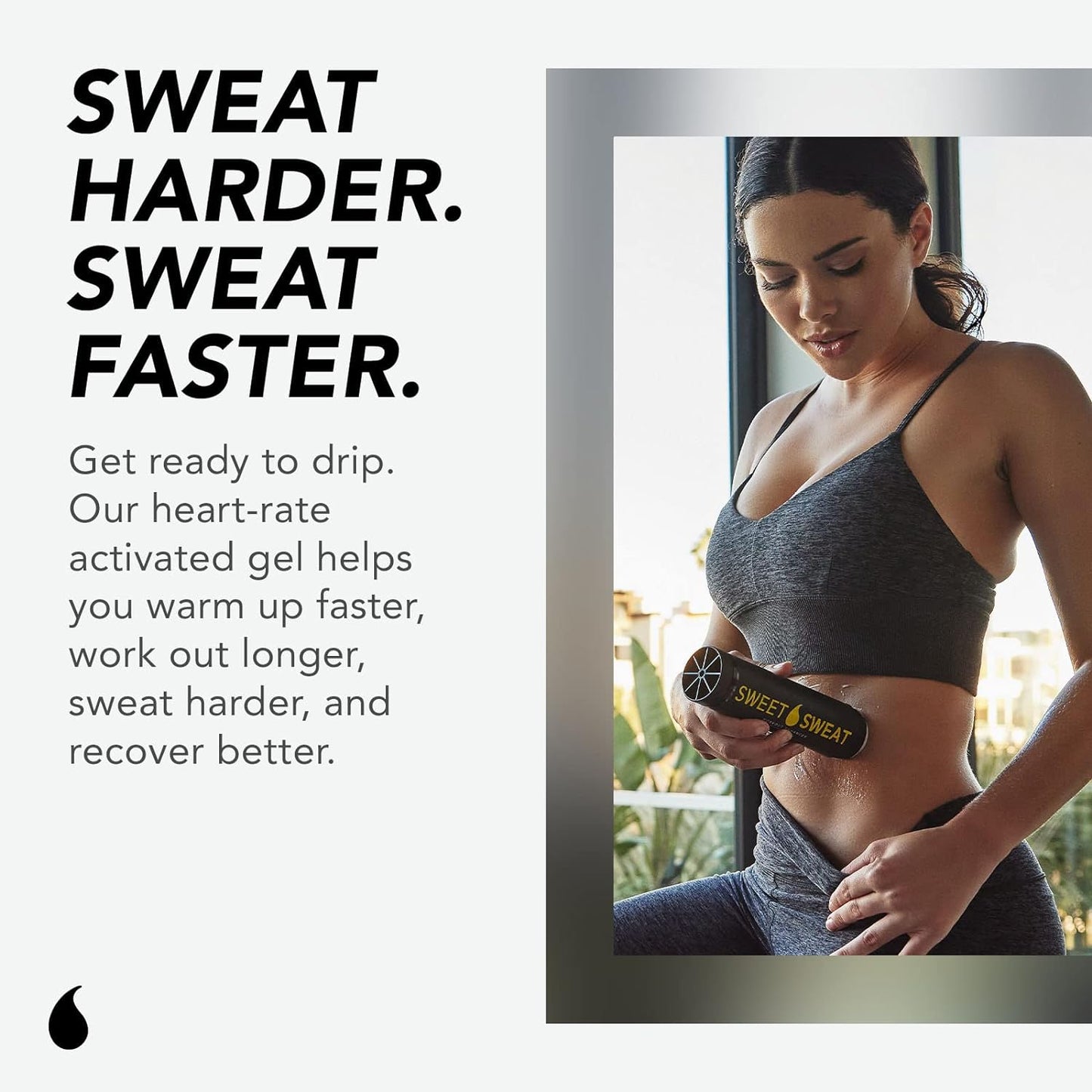 Sports Research - Sweet Sweat Stick, Coconut Scent, 182g (6.4 oz)