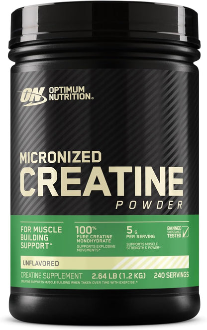 Optimum Nutrition Micronized Creatine Powder - 600g