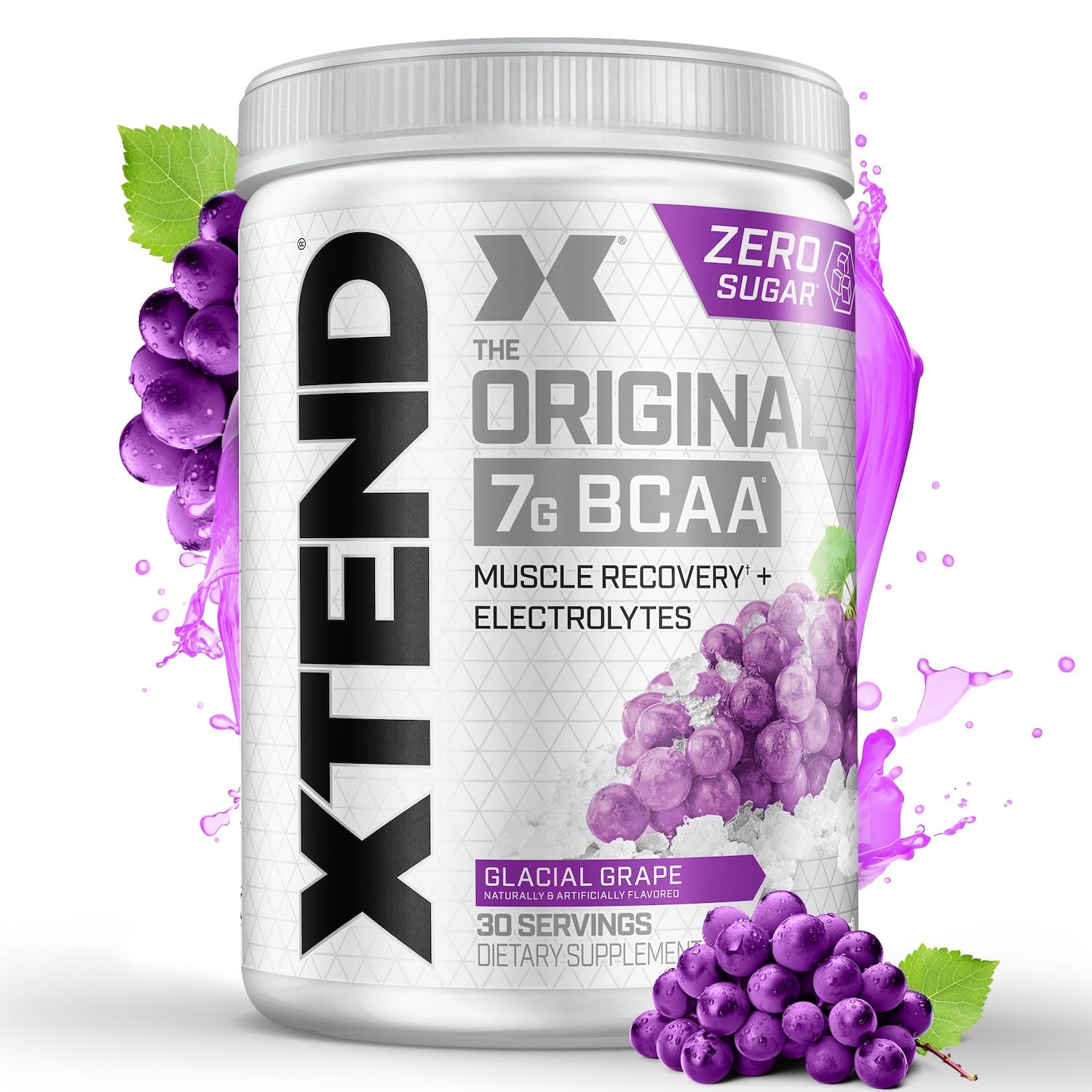 Scivation Xtend BCAA Powder, Strawberry Kiwi, 90 Servings - view 6