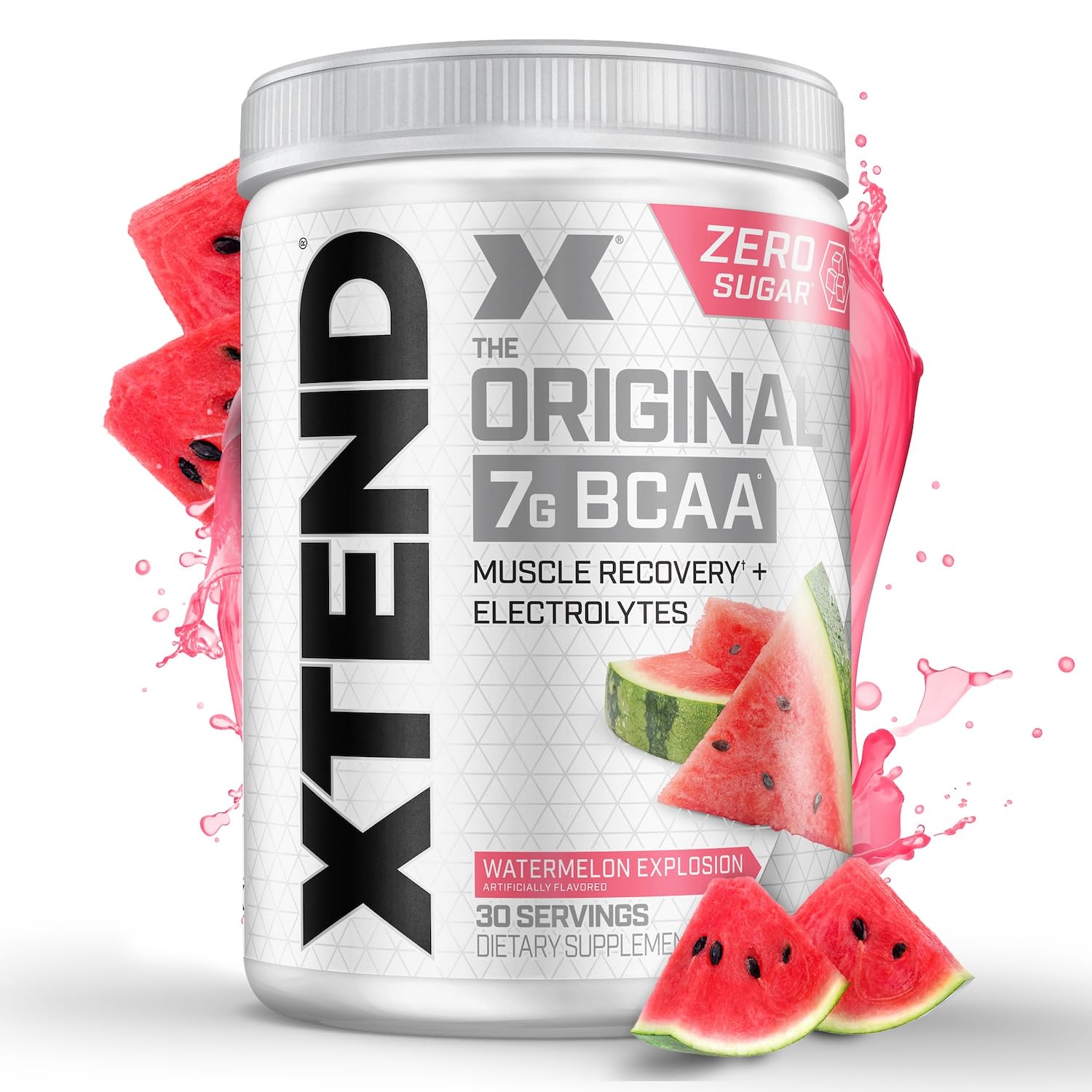 Scivation Xtend BCAA Powder, Strawberry Kiwi, 90 Servings - detail