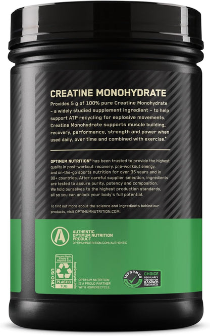 Optimum Nutrition Micronized Creatine Powder - 600g