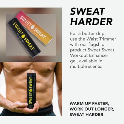 Sweet Sweat Waist Trimmer By Sports Research ~ Includes Free Sample of Sweet Sweat Gel!
