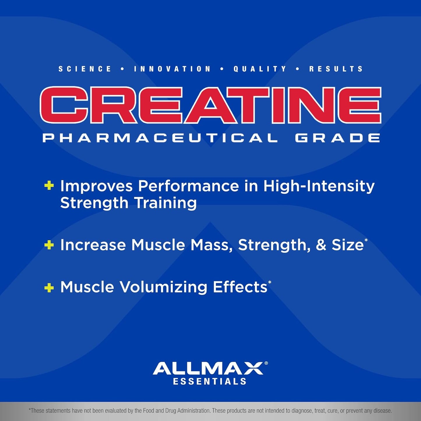 ALLMAX Nutrition Creatine Monohydrate Powder, 1000g