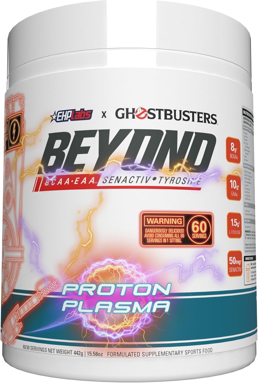 EHP Labs Beyond BCAA + EAA - 10g of Essential Amino Acids, Assists with Muscle Endurance, Recovery & Fatigue (Kiwi Strawberry)