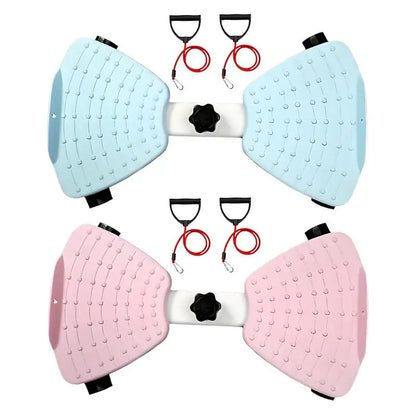 Exercise Twist Board Workout Waist Twisting Board With Bands