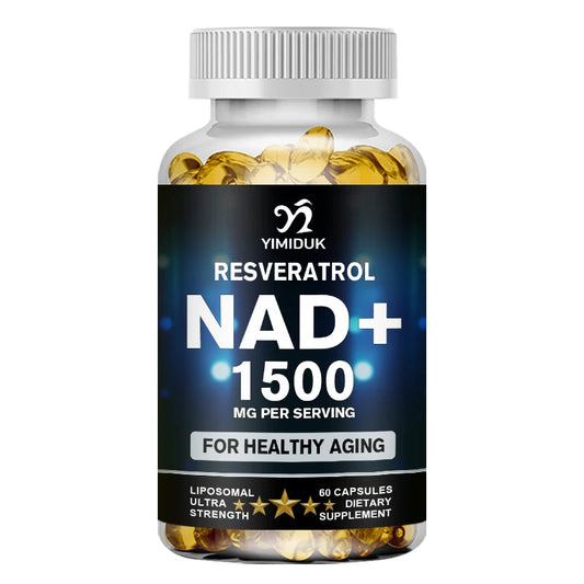 Yimiduk NAD+ Liposomal Supplement - 1500mg (60 Capsules)