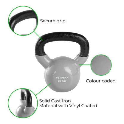 Verpeak Vinyl Kettlebell 20kg