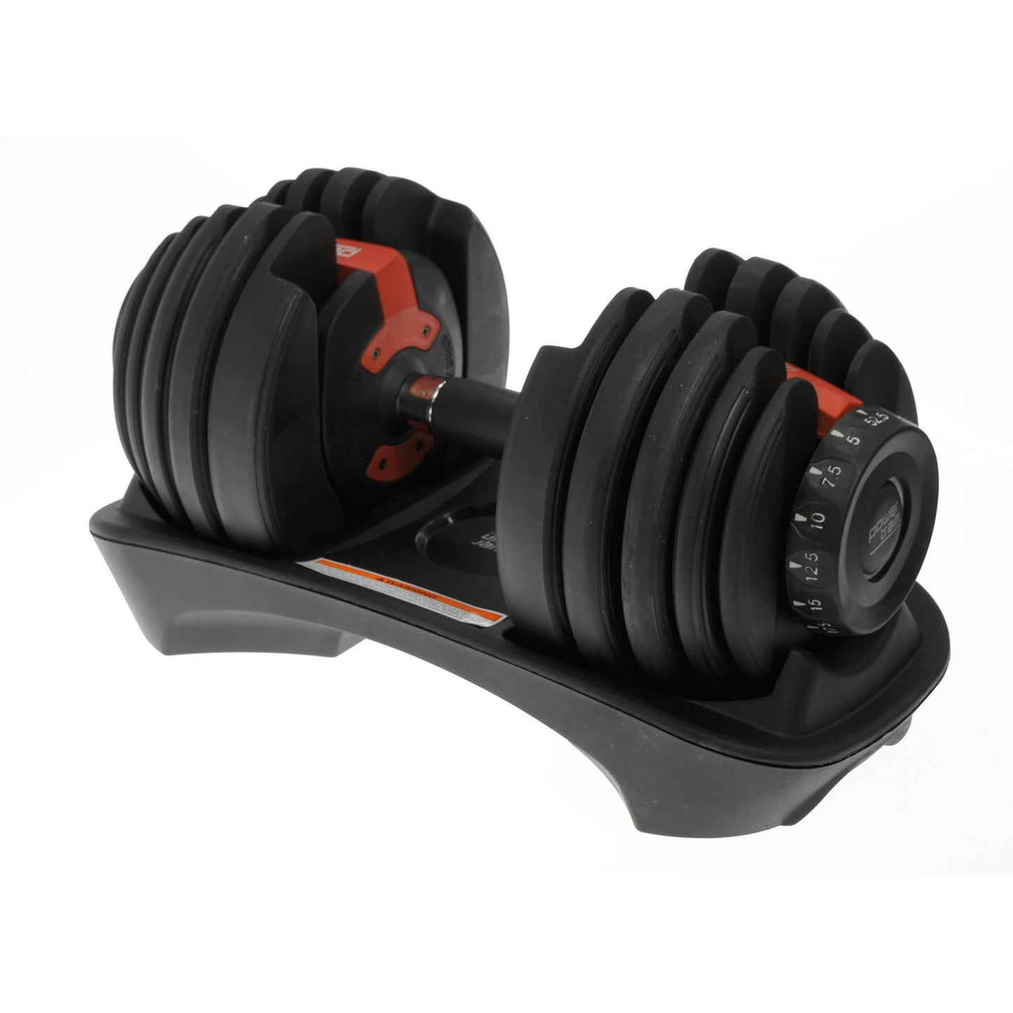 Powertrain 1x 24kg Adjustable Dumbbell