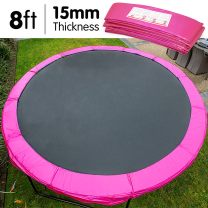 Kahuna 8ft Trampoline Replacement Pad Round - Pink