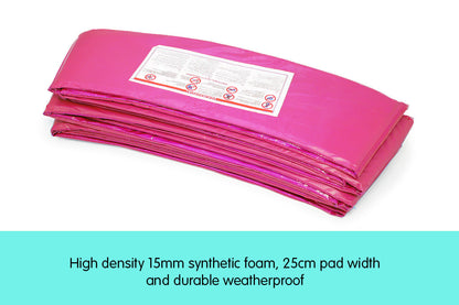 Kahuna 8ft Trampoline Replacement Pad Round - Pink