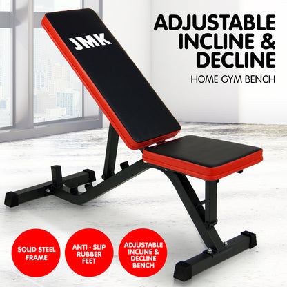 Powertrain Adjustable Incline Decline Home Gym Bench