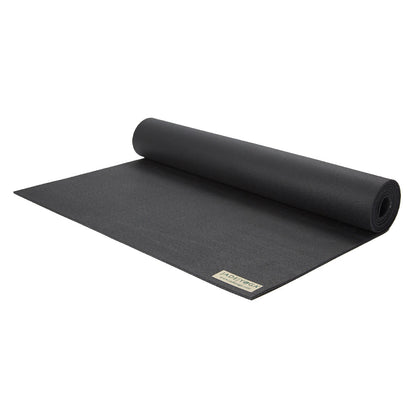 Jade Yoga Harmony Mat- Black & Jade Yoga Cork Yoga Block - Small + Jade Yoga Plant Based Mat Wash - 8 oz Starter Kit