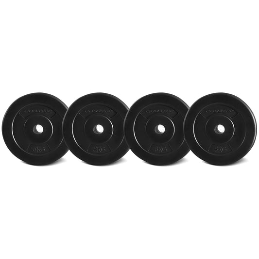 CORTEX 5kg EnduraShell Standard Weight Plates 25mm (Set of 4)