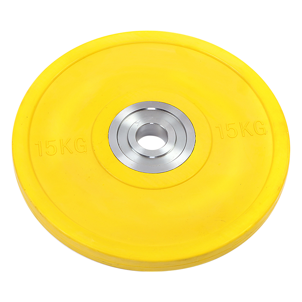 15KG PRO Olympic Rubber Bumper Weight Plate