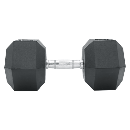 10KG Rubber Hex Dumbbell Gym Weight