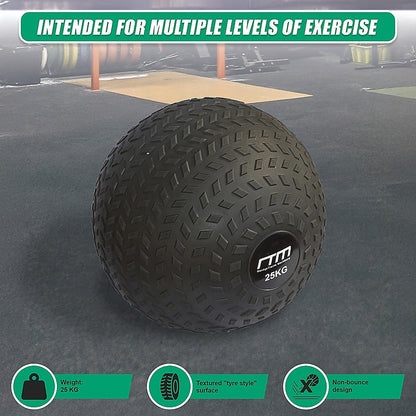 25kg Tyre Thread Slam Ball Dead Ball Medicine Ball
