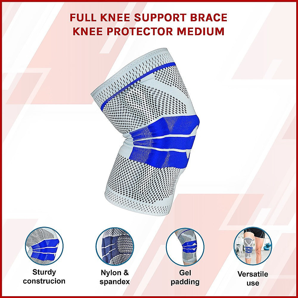 Full Knee Support Brace Knee Protector Medium