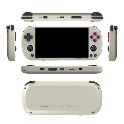 64G White AMPOWN TRIMUI SMART PRO Portable Gaming Console - Retro PS1 & Arcade Handheld PSP Gaming Device