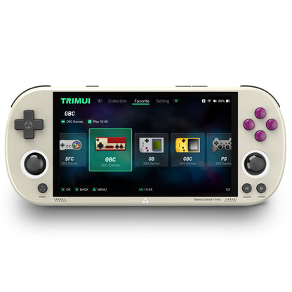 64G Grey AMPOWN TRIMUI SMART PRO Portable Gaming Console - Retro PS1 & Arcade Handheld PSP Gaming Device