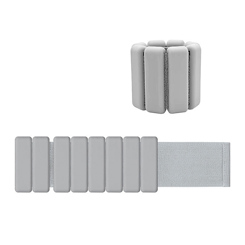 Grey Wrist & Ankle Weights (1lb Each, 2lb Pair)