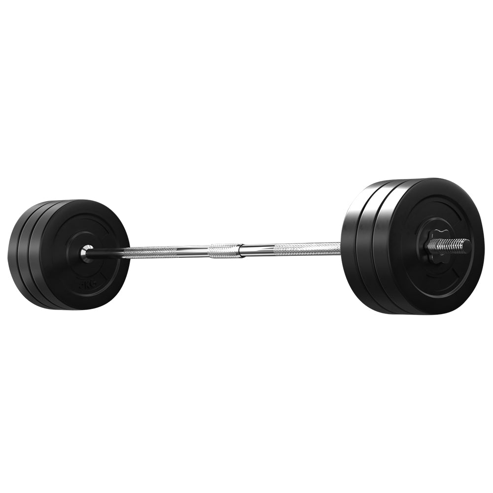 68KG Barbell Weight Set For Home Gym 168cm