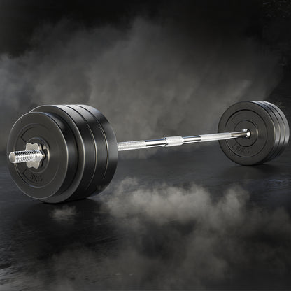78KG Barbell Weight Set For Home Gym 168cm