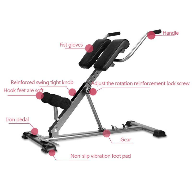 Foldable Roman Bench Back Hyperextension Machine - Shipping Australia ...