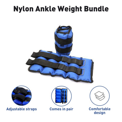 VERPEAK Nylon Ankle Weight 3kg (Bundle)