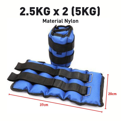 VERPEAK Nylon Ankle Weight 5kg (Bundle)