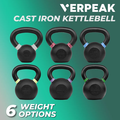 VERPEAK Cast Iron Kettlebell 4kg