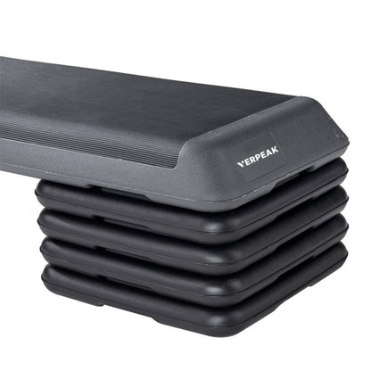 VERPEAK Aerobic Step Riser 4pcs Black