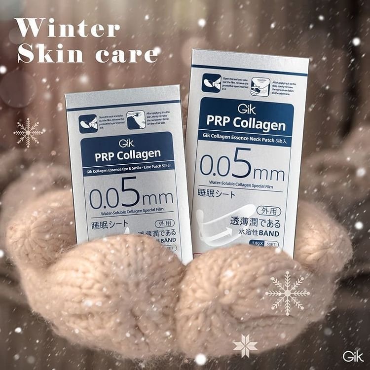 GIK PRP Collagen Essence Eye & Smile-Line/Neck Patch 5PCS Mix